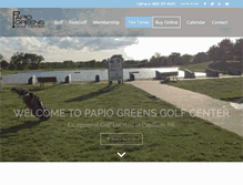 Tablet Screenshot of papiogreens.com